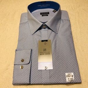 Van Heusen Classic Diamond Premium Non-Iron Shirt